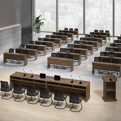 Срок оплаты T/T 30%депозит 70%баланс Modern Simple Plate Conference Table and Lectern