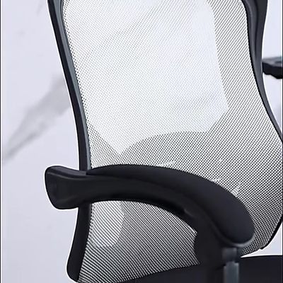 Прямая PU 3 года послепродажи Циклическая сетка вращающийся компьютерный стул с высокой спинкой