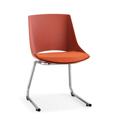 OEM ODM Office Sleigh Leg Современный дизайн Складируемые стулья для учебного центра с 0,33CBM