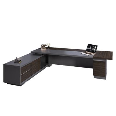 Школьный МДФ Luxury Executive Office Desk Set for Commercial Furniture Управляющий офисный стол