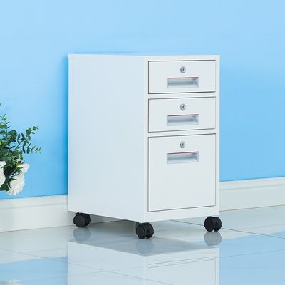 Промышленный дизайн офис шкаф с замком и передвижной три ящика OEM хранилище