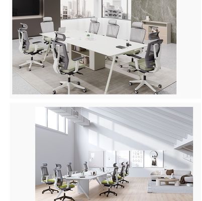 Современный синий и черный Executive Swivel Office Task Chair для эргономичной рабочей станции