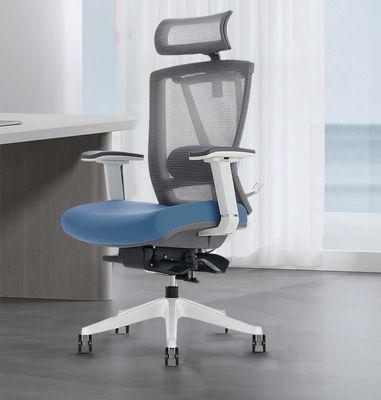 Современный синий и черный Executive Swivel Office Task Chair для эргономичной рабочей станции