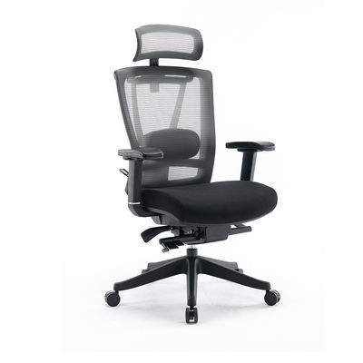 Современный синий и черный Executive Swivel Office Task Chair для эргономичной рабочей станции